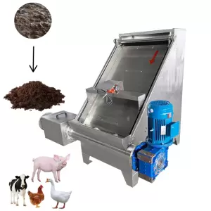 Furui 180-280 Animal Poultry Dung Dewatering Drying Machine