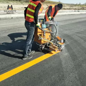 Hand-Pushed Automatic Thermoplastic Road Marking Machine