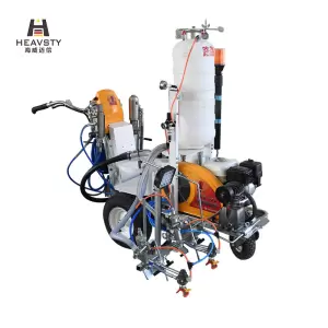 Self-Propelled Airless Painting Stripping Ride-On Road Marking Machine