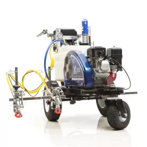 New Double Guns Cold Paint Road Marking Machine