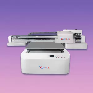A1 4 Color 60x90cm Vacuum Adsorption UV Flatbed Inkjet Printer