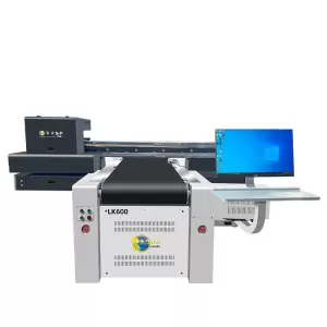 Longke LK600 UV Flatbed Printer with CCD Camera Visual Positioning
