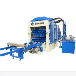 QT10-15 Full Automatic Concrete Hollow and Paver Block Making Machine