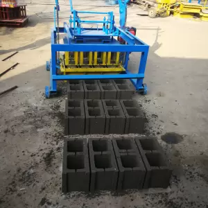 Diesel Mobile Concrete Brick Making Machine