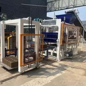 QT4-15S Full Automatic Hydraulic Concrete Brick Forming Machine