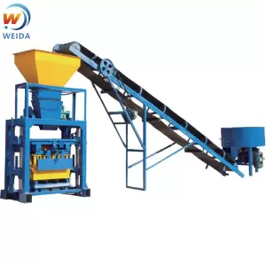 Weida QT4-36 Semi-automatic Interlock Block Making Machine