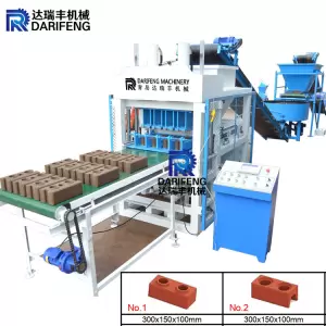 DF4-10 Interlocking Stabilized Earth Block Machine