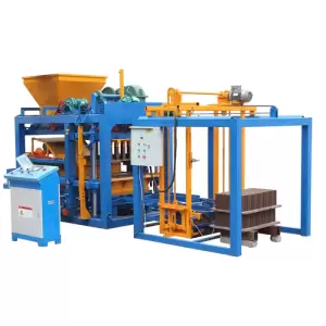 QTJ4-25 Automatic Hollow Brick Fly Ash Block Making Machine