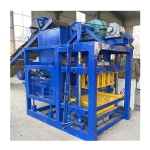 QTJ4-28 Semi Automatic Hollow Paving Block Making Machine