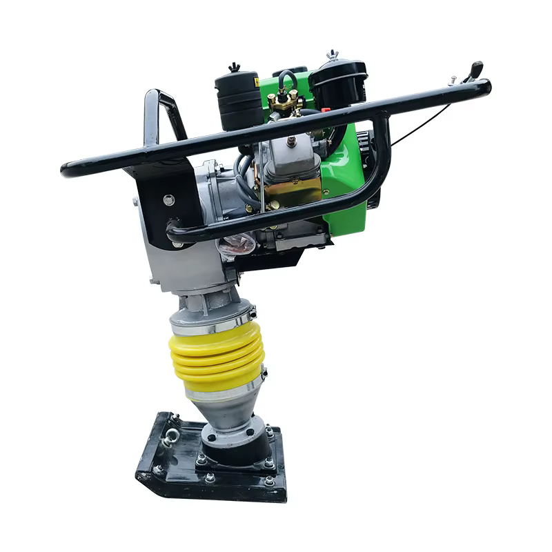 Diesel Engine Tamping Rammer Plate Compactor