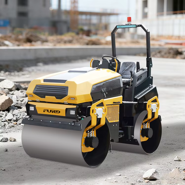 55-Inch Drum Width Vibratory Asphalt Roller