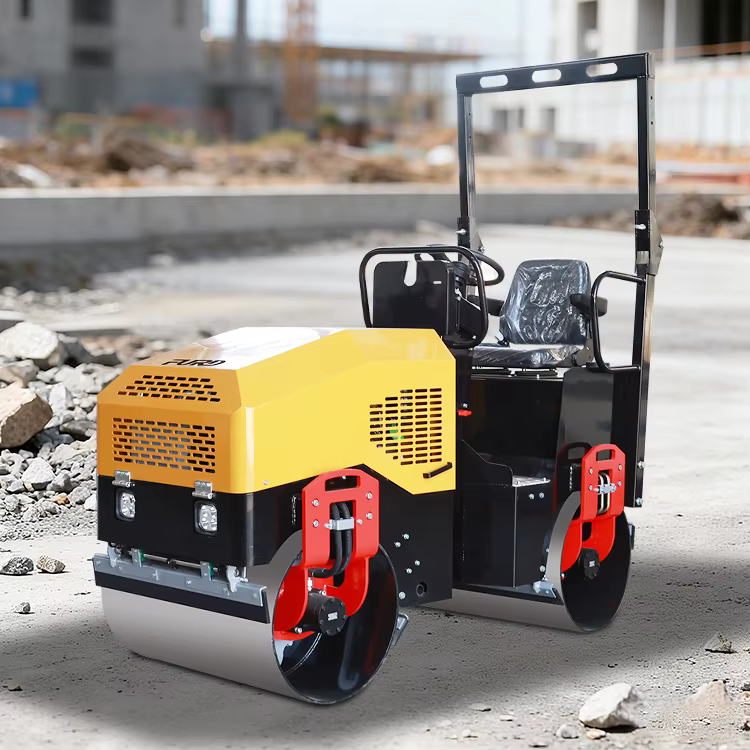 Strong Compaction 1.5 Ton Asphalt Vibratory Road Roller