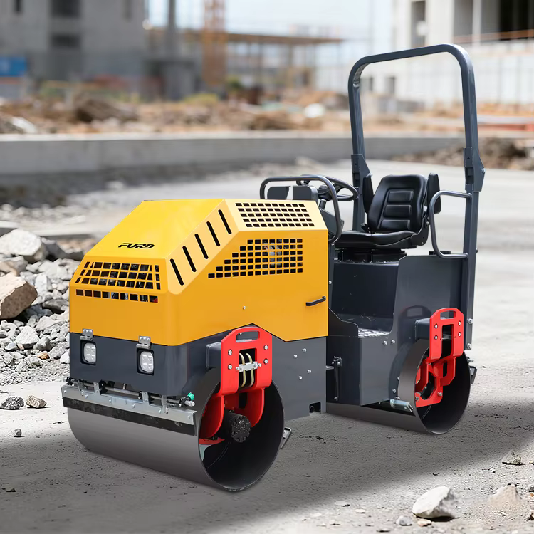1800 Kg Diesel Engine Smooth Compaction Asphalt Roller with Large Water Tank
