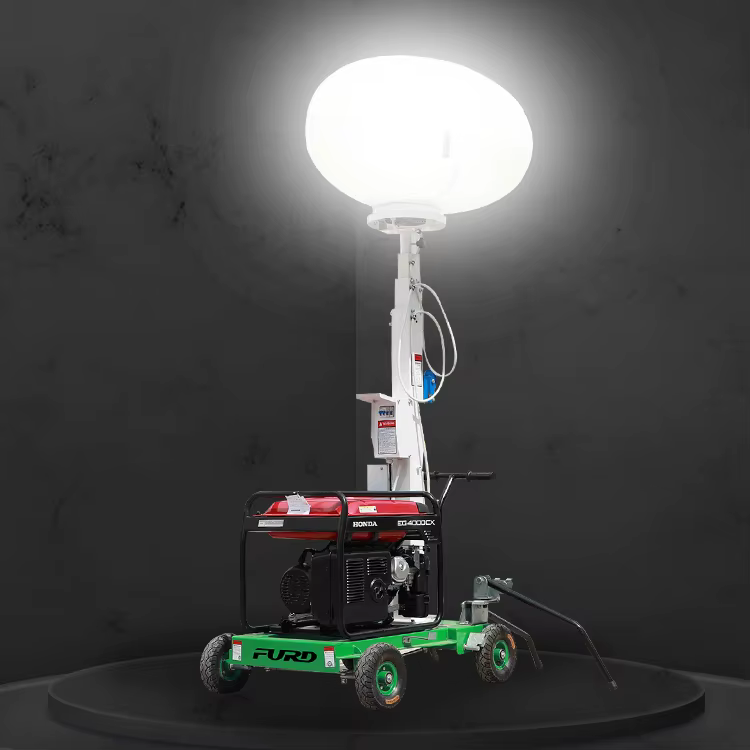 Mounted Construction Portable Anti Glare Ball Light Tower
