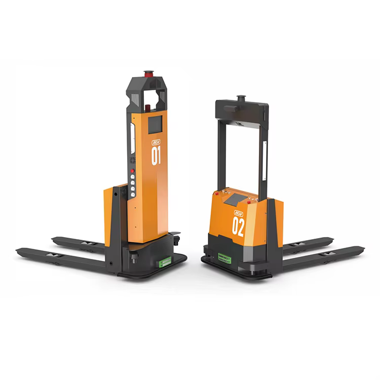 1500kg Load Capacity Mobile Robot Laser SLAM Navigation Automated Guided Vehicle Industry Forklift
