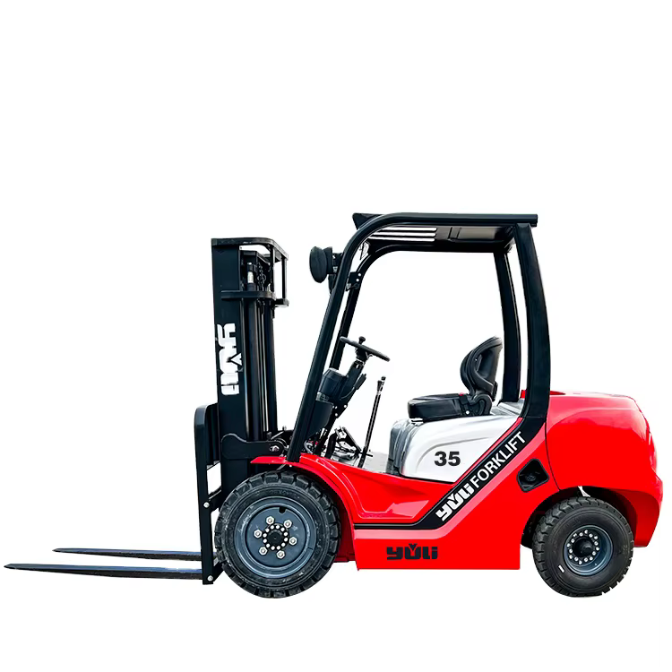 Yuli Heavy Duty 3 to 3.5 Ton Forklift with Customizable Attachments