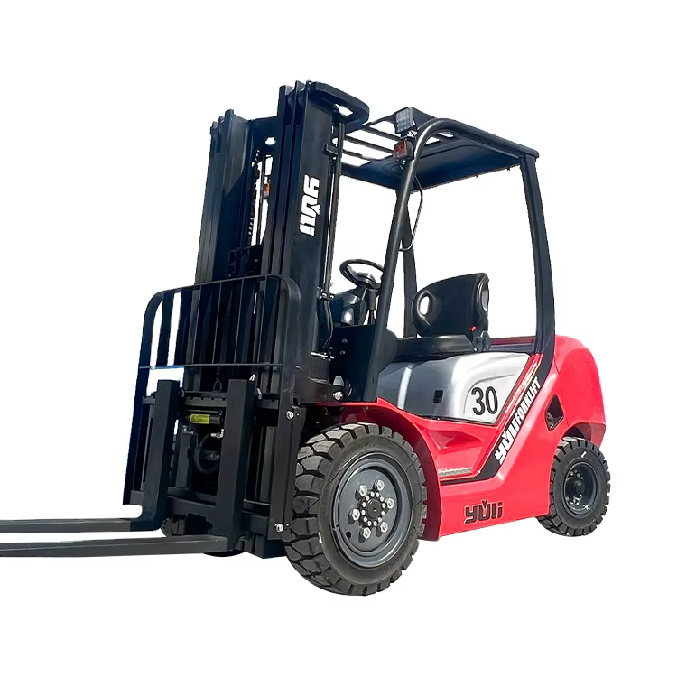 Yuli 3 Ton Rated Diesel Forklift Truck