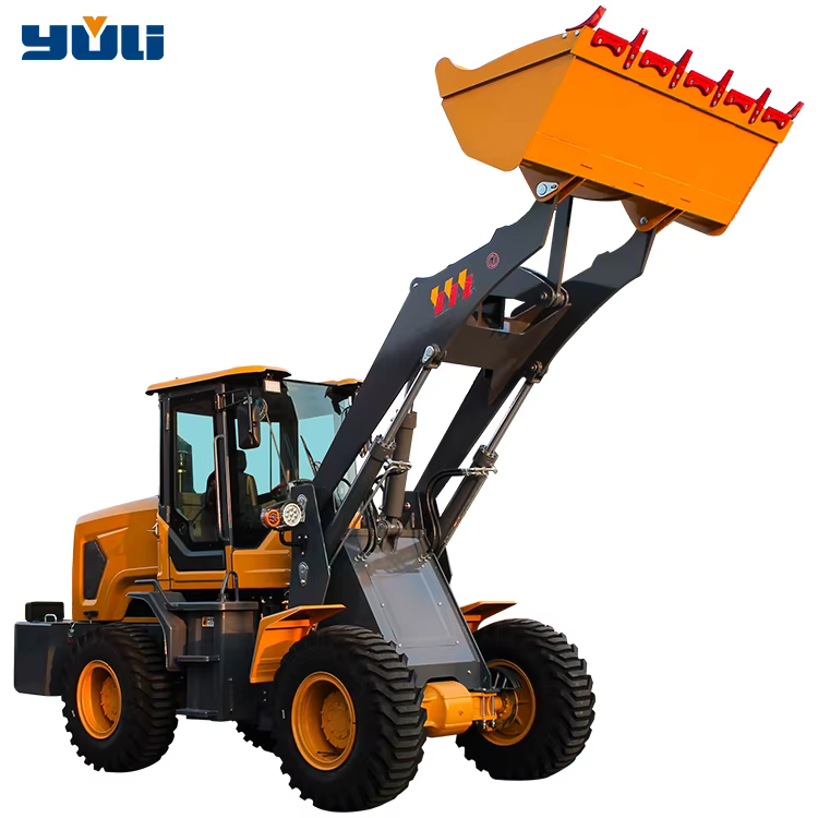 Yuli Hot Tractor Excavators Front Loader Skid Steer Wheel Backhoe Loaders Construction Machine Mini Front Wheel Loader