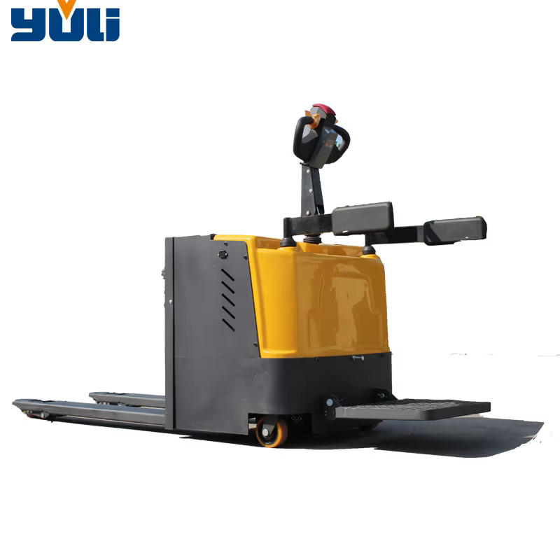 Yuli Lifter Warehouse Hydraulic Battery Operated Electric Pallet Stacker
