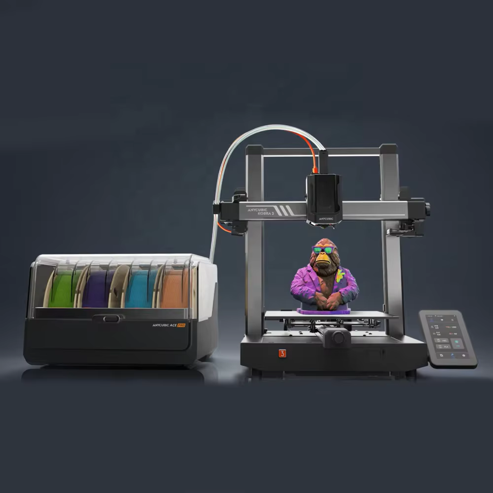 Anycubic Kobra 3 Combo Multicolor 3D Printer