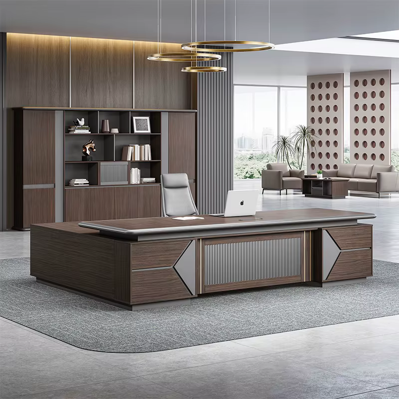 Luxury Design Wooden Executive Big Boss Desk