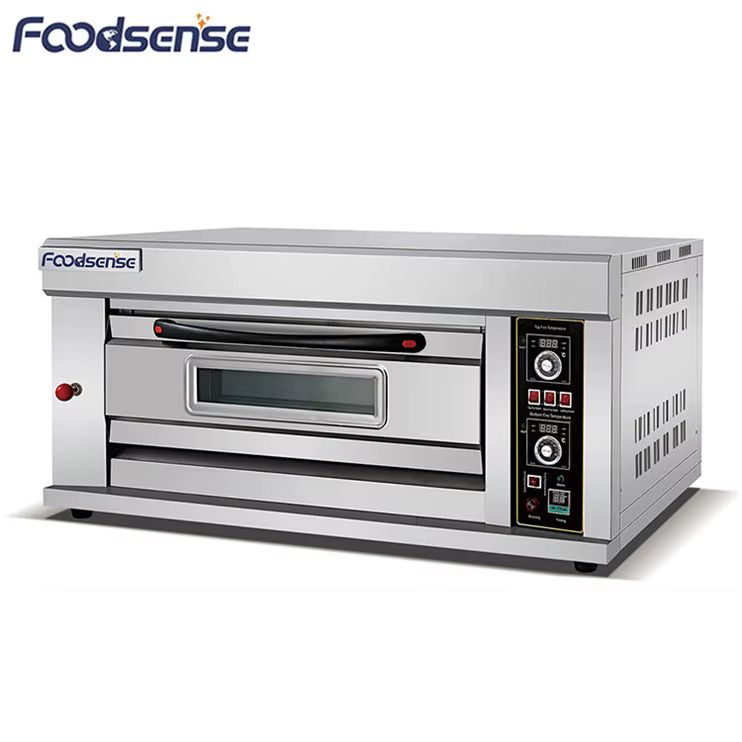 240V Gas Deck Small Commercial Bakery Oven