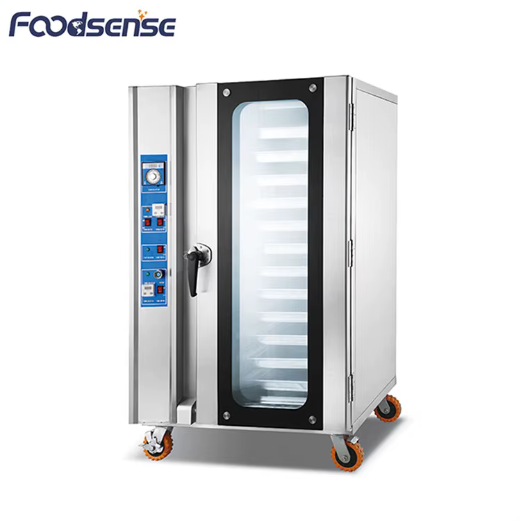 3-Deck 12-Tray Industrial Electric Bakery Oven
