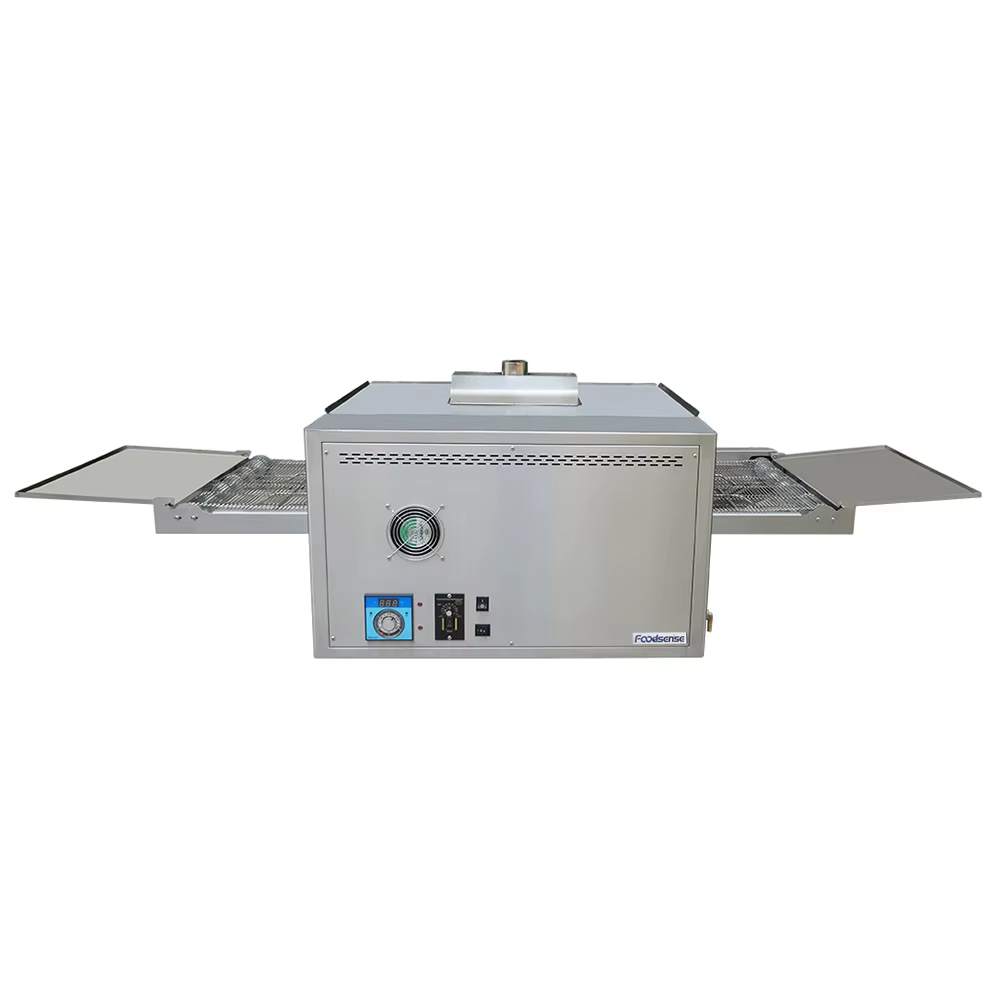 Commercial Professional Industrial Authentic Bread Conveyor 12 Inch High Baking Capacity Electric Pizza Oven