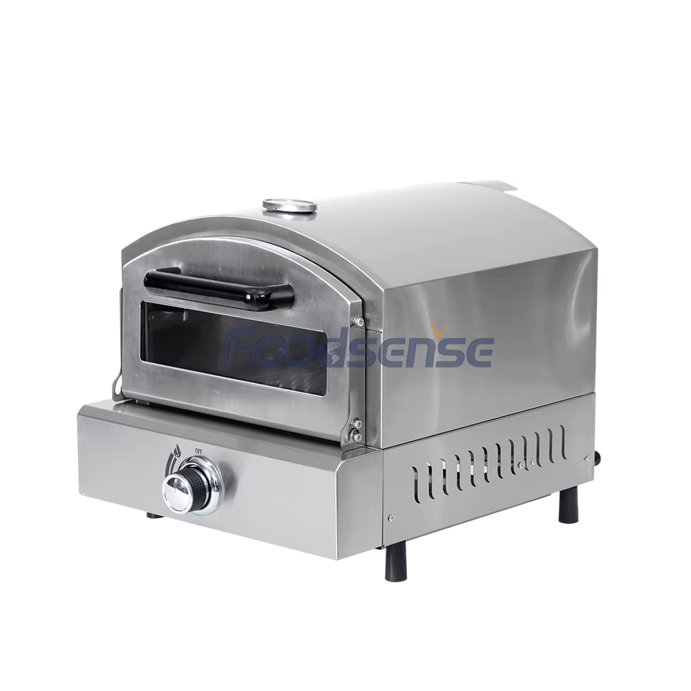 2022 New Gas Pizza Oven Indoor Outdoor with 12 Inch Pizza Stone
