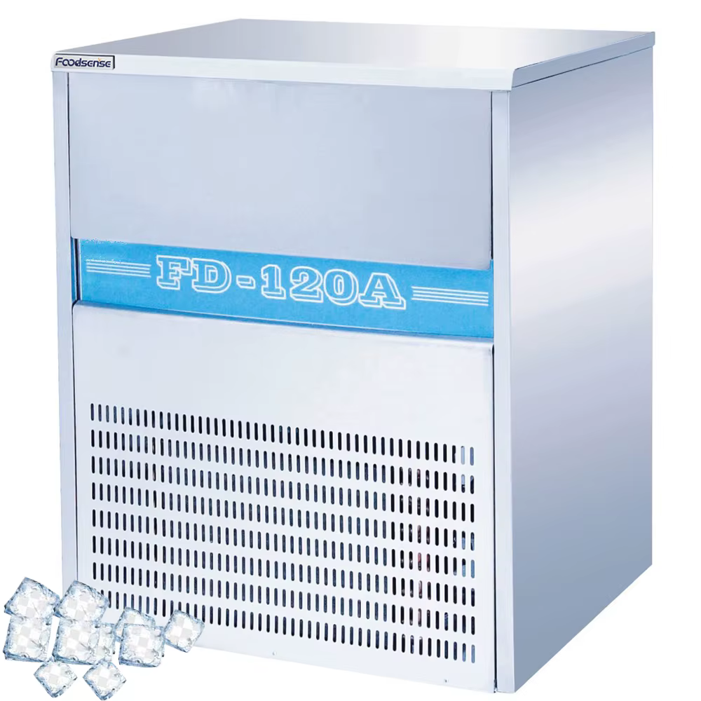 High Production Commercial Stainless Steel Ice Cube Maker Machine