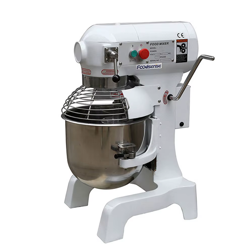 High Efficiency Stainless Steel Commercial Planetary Food Mixer 10L