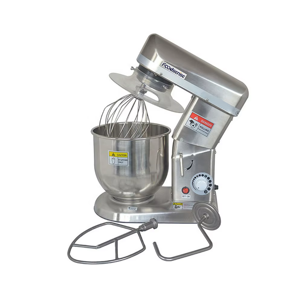 High Efficiency Stainless Steel 0.5KW Commercial Electric 10L Cream Cake Mixer Machine