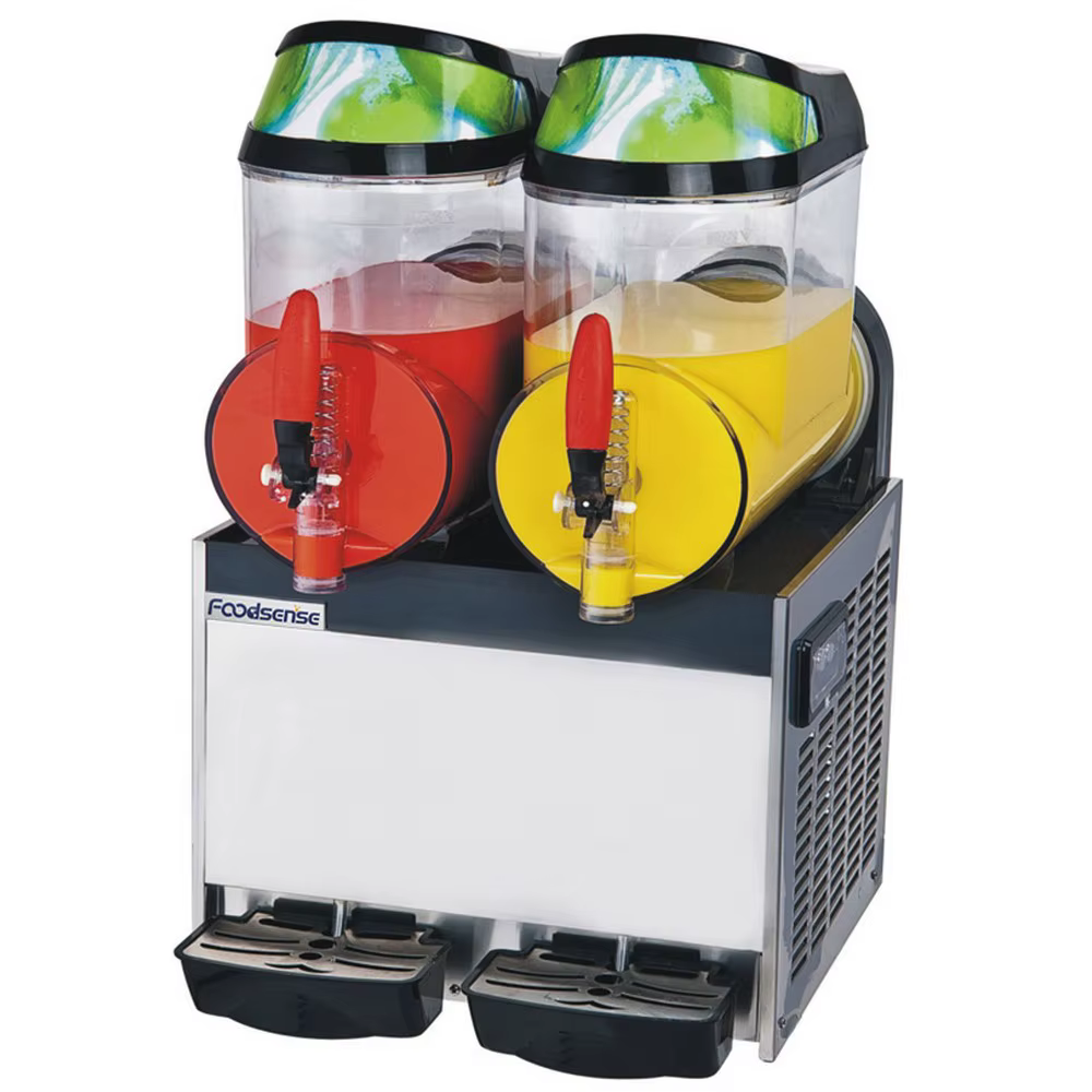 Commercial Carbonated 2 Tank 10L Ugolini Granita Slush Machine