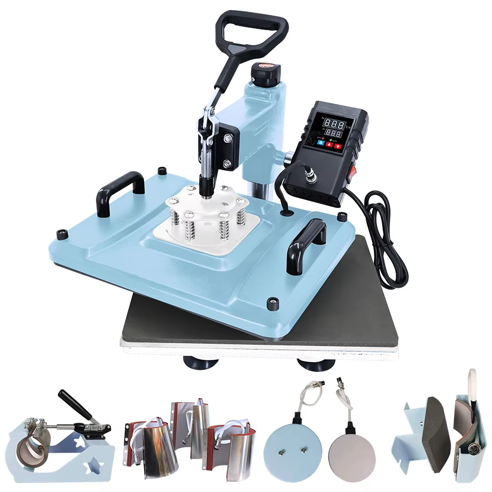 Baiyin 8-in-1 Combo Heat Press Machine