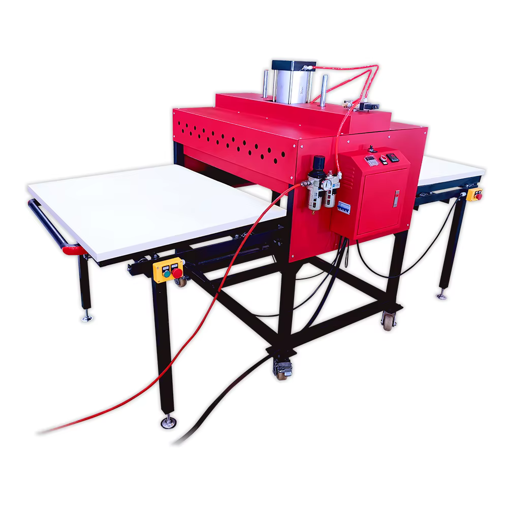 Baiyin 80x100cm Pneumatic Double Station Heat Press Machine