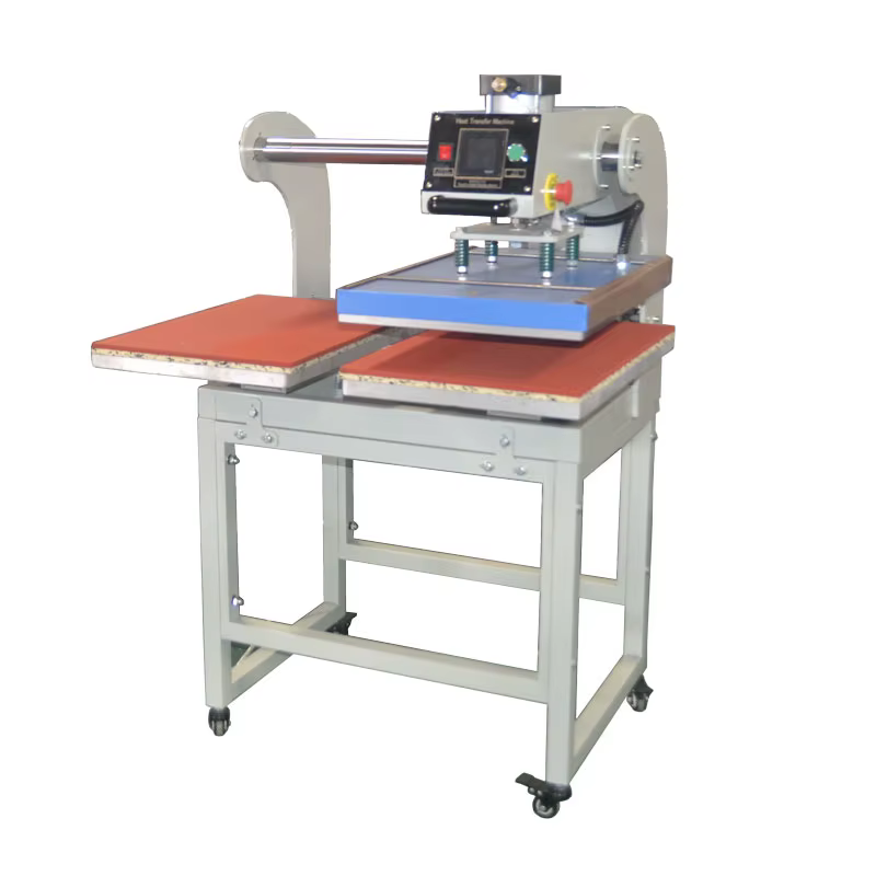 Automatic Manual Pneumatic 220V/380V Heat Press Machine Double Station Teat Press
