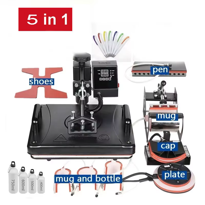 Automatic 40x60 cm Heat Press Machine Flatbed Printer