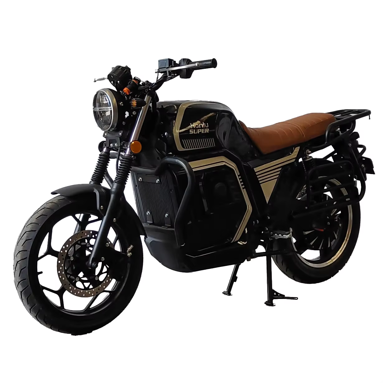 3000W Electric Off-Road Vehicle 72V40Ah-60Ah Vintage Motorcycle Scooter