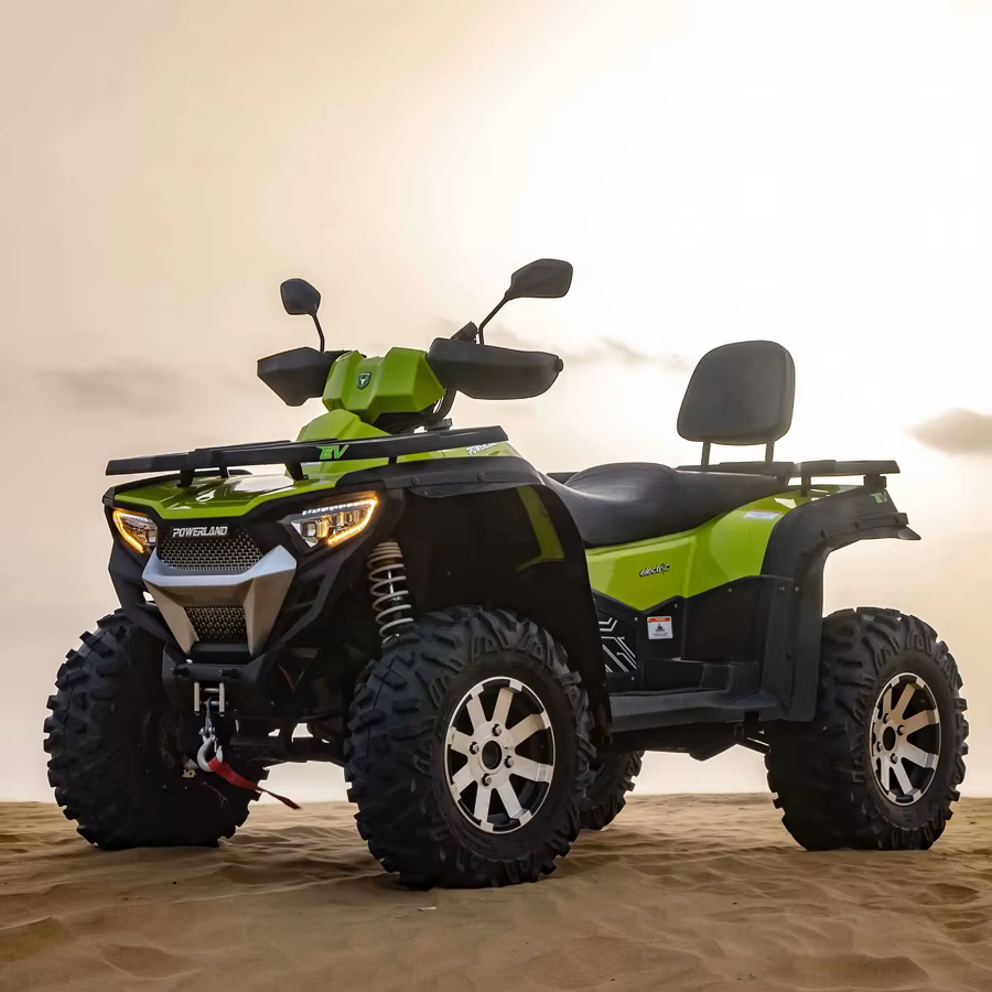 2025 Lithium Battery Powered 5000W 4WD Electric ATV for Adults
