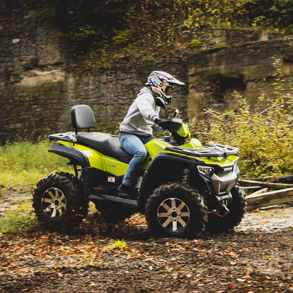 2026 New Shaft Drive Quad Bike Cuatrimotos Automatic With Reverse Differential 10000W Adult Electric ATV 4x4