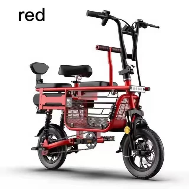 Oversize Storage Box Electric City Bike 12 Inch Folding Electric Scooter