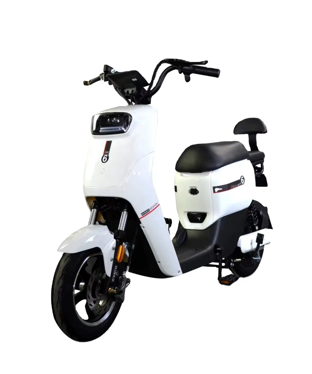 2-Wheel Vacuum Tire Electric Bike with Steel Frame