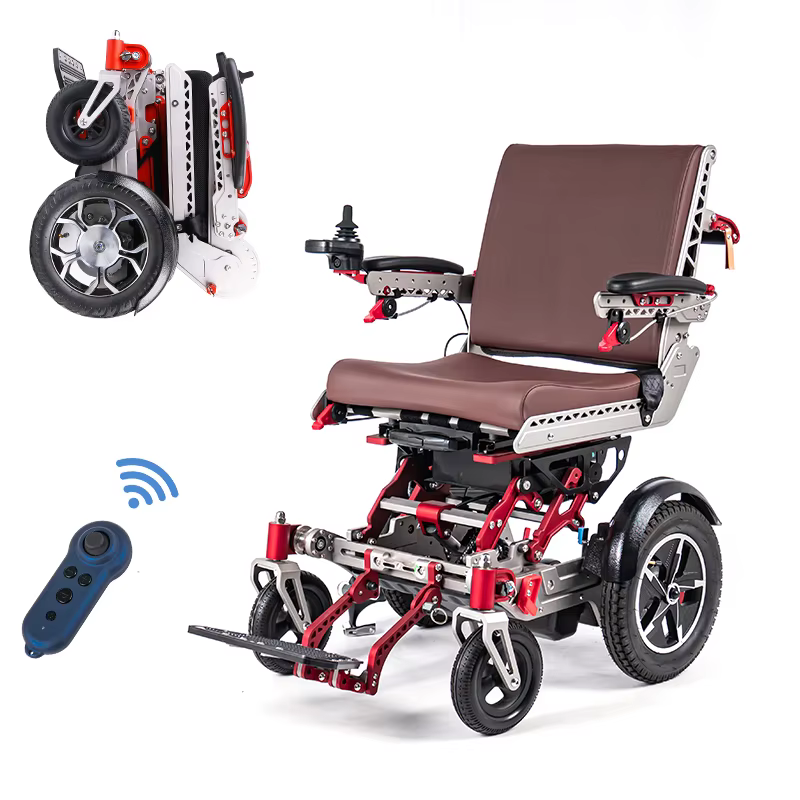 Intelligent Electric Wheelchair with Customized Colors and Broad Seat Width