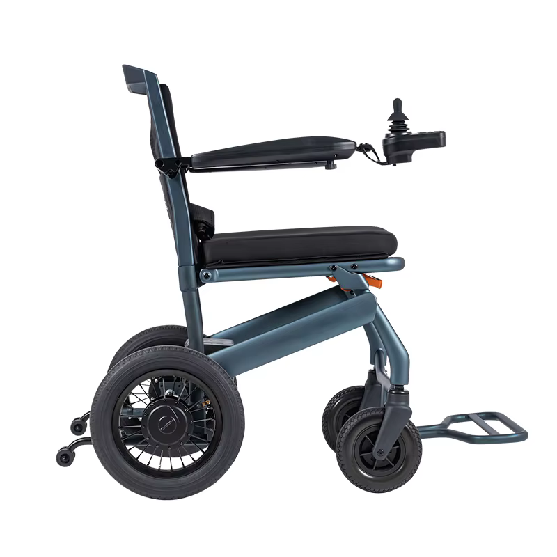 10kg Portable Foldable Electric Wheelchair with Carbon Fiber Frame
