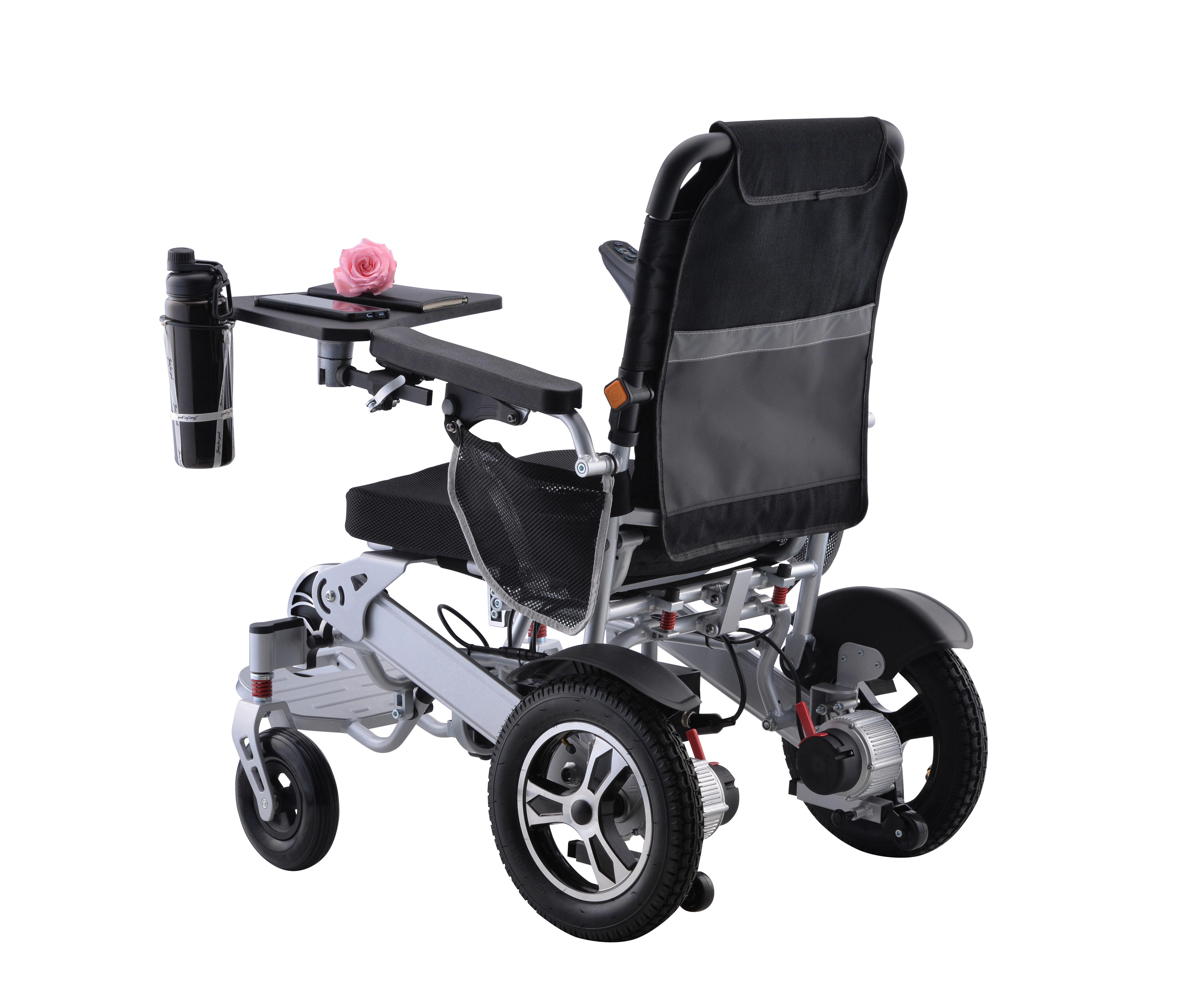 Electric Reclining Aluminum Rehabilitation Therapy Power Wheelchair
