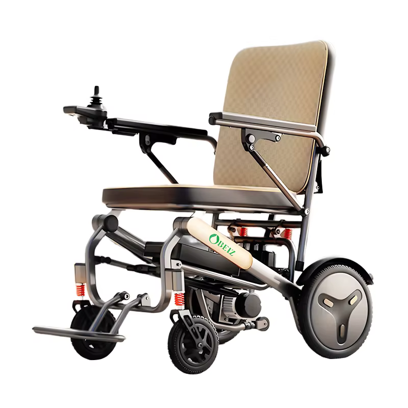 Customizable Ultra-Light Aluminum 4-Wheel Electric Wheelchair