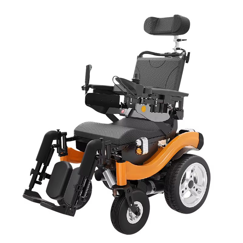Smart Leg & Back Electric Adjustable Heavy-Duty Wheelchair