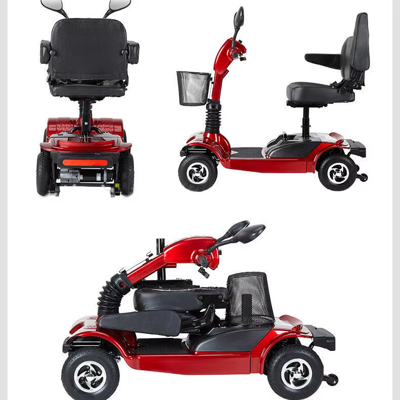Compact Portable 4-Wheel Electric Mobility Scooter