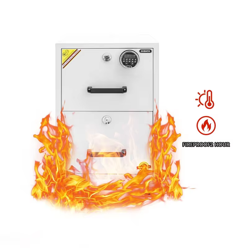 XBT-3 Hour Fire Resistant Steel Office Filing Cabinet with Key Lock