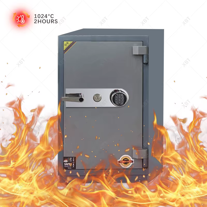 XBT-Custom 2 Hour Fireproof Steel Home Deposit Security Safe Box